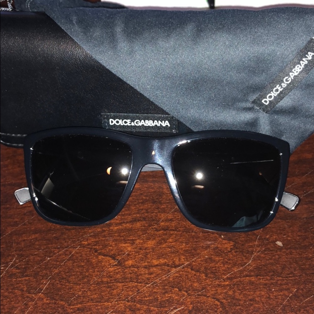 Dolce & Gabbana sunglasses with case and bag